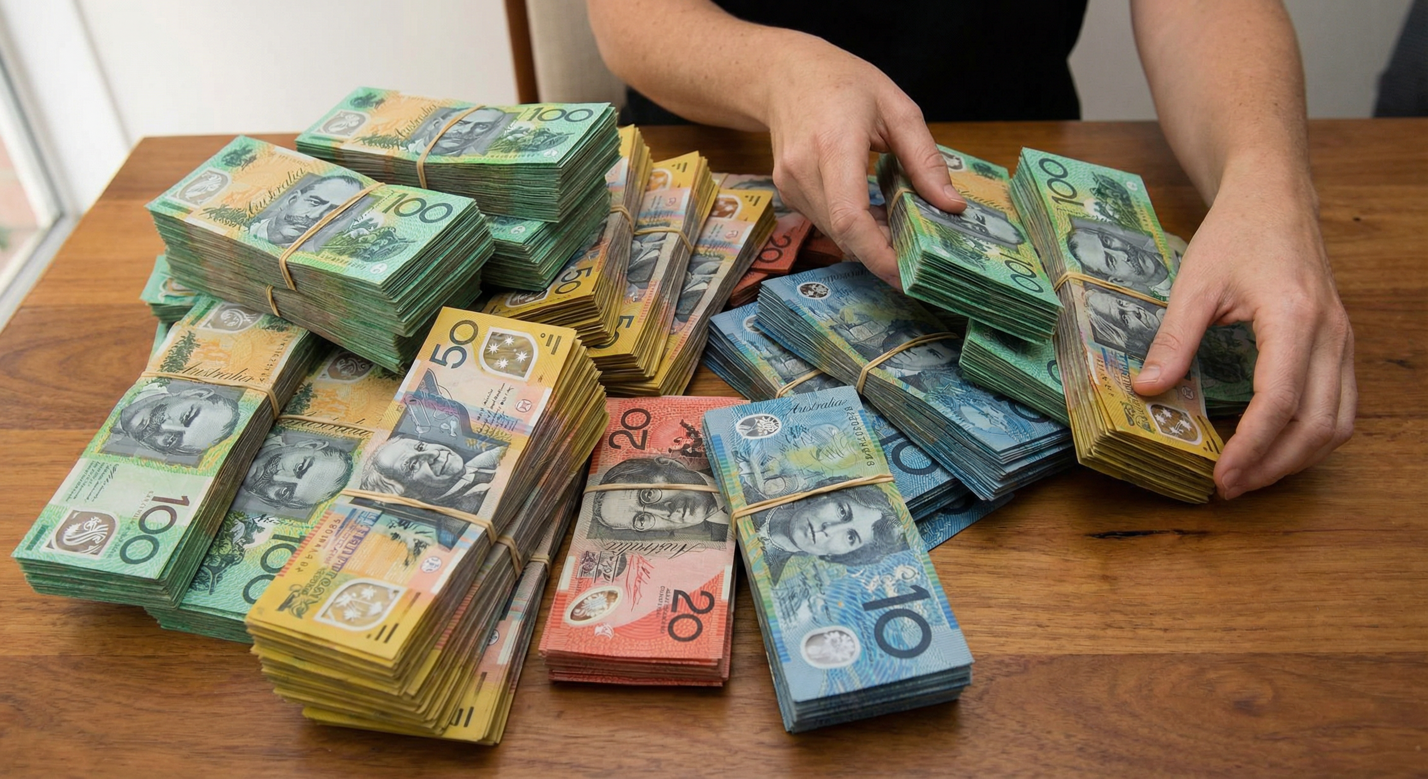 Aussie NGB $100 & $50 Vault Straps
